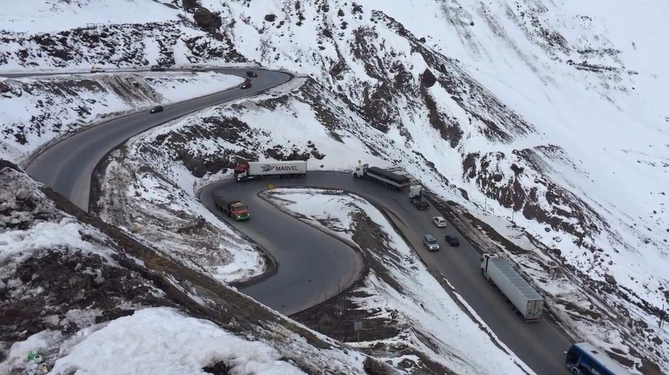 Temperaturas muy bajas en alta montaña: estado de pasos fronterizos