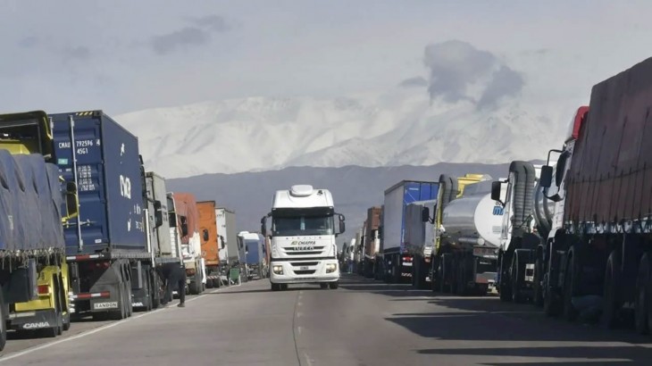 Estado actual de pasos fronterizos en Mendoza