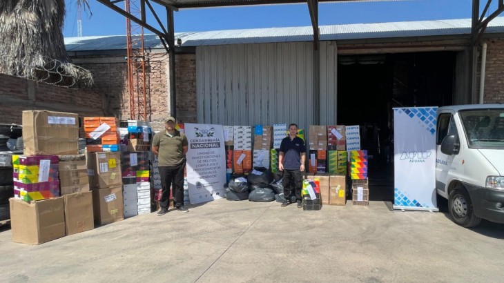 Secuestraron mercadería de contrabando por más de $13 millones