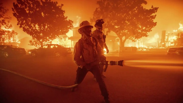 Desperfecto eléctrico provocó el incendio y destrucción de dos quinchos