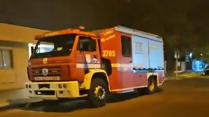 Pérdidas totales en un incendio de una distribuidora de Guaymallén