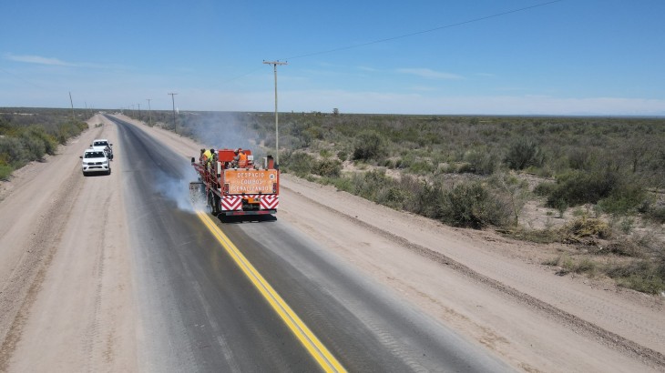 Avanzan los trabajos el corredor Este-Sur: Vialidad ya asfaltó y demarcó 44 kilómetros
