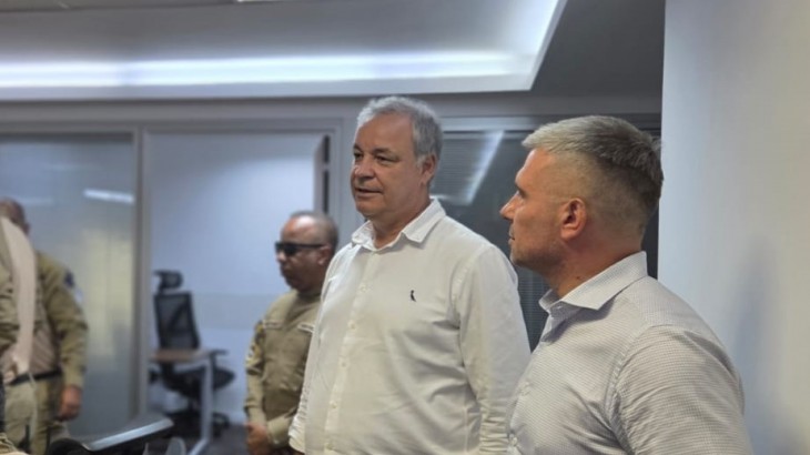 Intercambio de experiencias: Costarelli visitó el Centro Integrado de Seguridad de Niterói