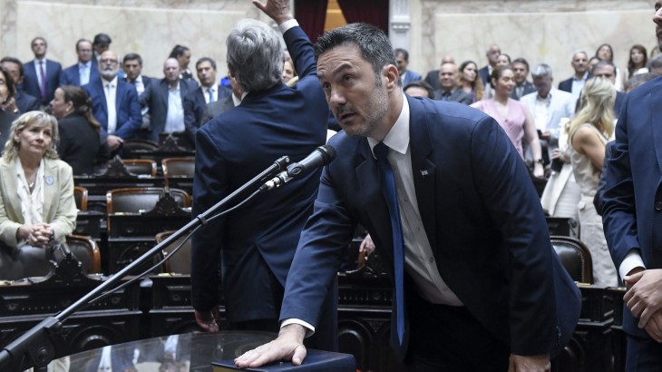 Luís Petri juró como diputado nacional de La Libertad Avanza