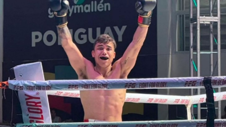 Boxeo: un malargüino protagonizó un nocaut en solo 8 segundos