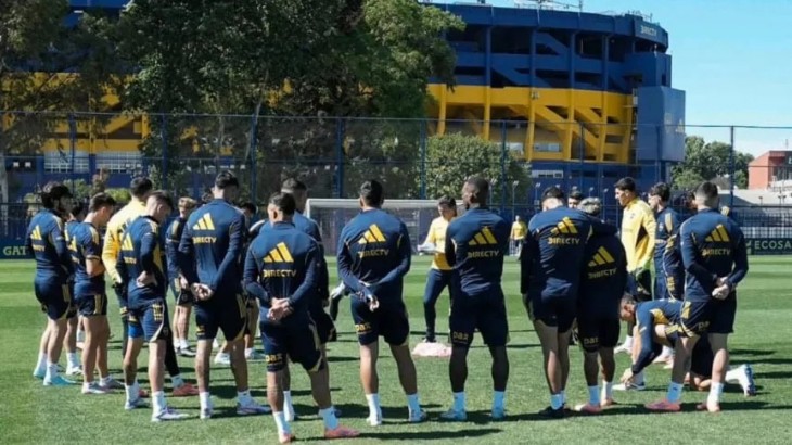 Úbeda define el once de Boca para el clásico con Racing