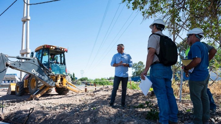 Viaducto y puente: inició la mega obra que Godoy Cruz usará para conectar a Costanera