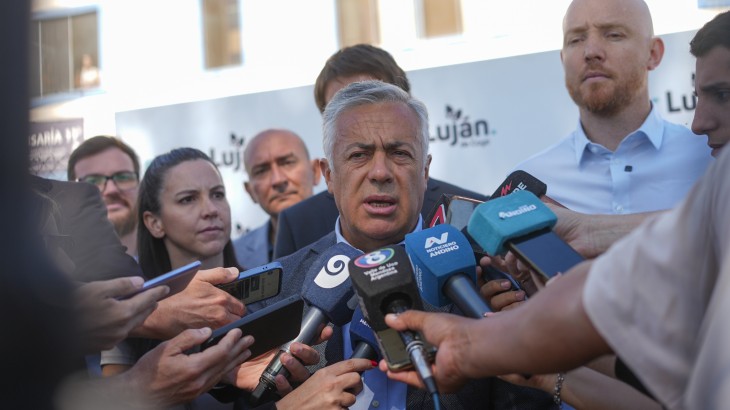 Cornejo fijó postura sobre alianzas electorales, la Ley de Glaciares y la reforma laboral