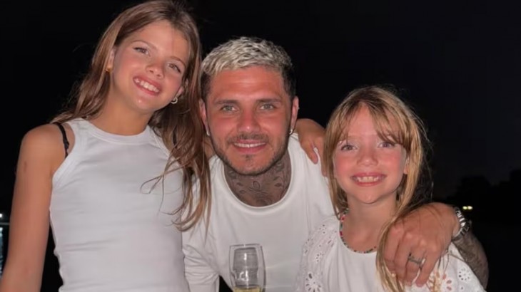 Mauro Icardi solicitó que sus hijas pasen Navidad con él