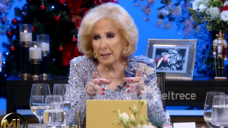 Fiel a su estilo, Mirtha Legrand cerró el año con una pregunta explosiva en su programa