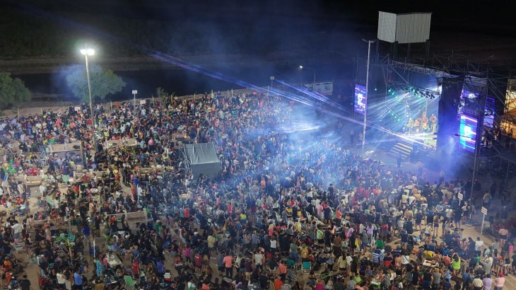 Miles de personas disfrutaron la inauguración de la costanera de Cañada Seca