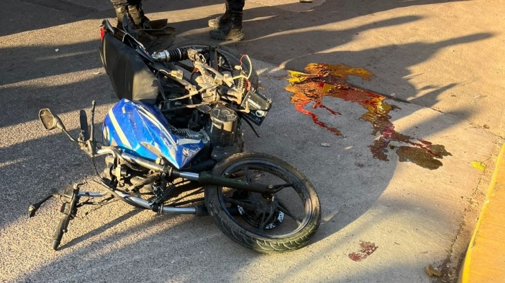 Violento choque se cobró la vida de un motociclista en Las Heras