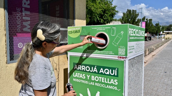 EcoCanje récord: más de 96.000 pasajes cargados y 31 toneladas de reciclables recuperados