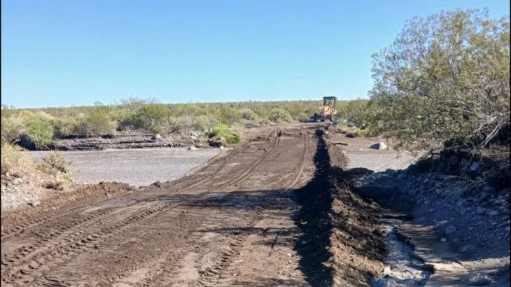 Vialidad Provincial trabaja para dejar en condiciones la ruta 179 y 190 en Punta de Agua