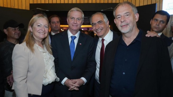 Hebe Casado mantuvo un encuentro con el presidente electo de Chile José Antonio Kast