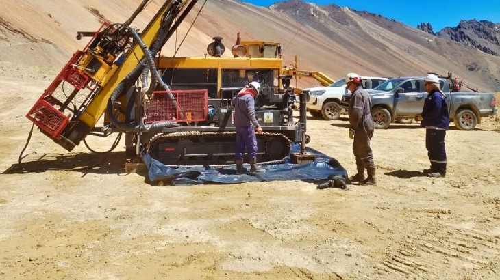 Más perforaciones y expectativas por cobre en la cordillera mendocina