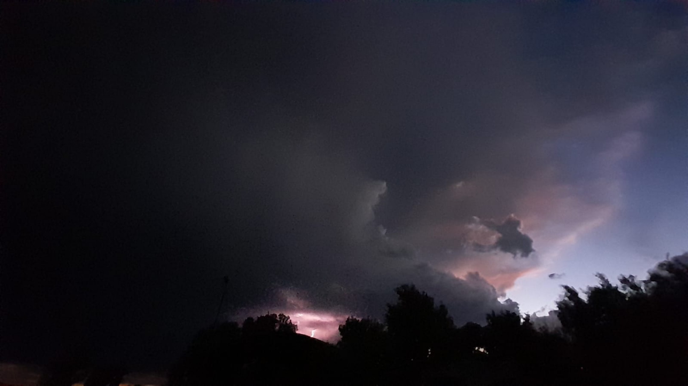 Fin de semana con Zonda, lluvias y fuerte ingreso de viento Sur en Mendoza