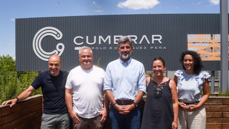 Ulpiano Suarez recorrió el Polo Cumbrar y destacó el valor de la innovación y el trabajo con el sector privado