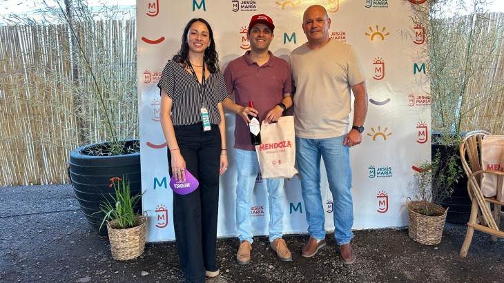 Mendoza se promocionó en Jesús María