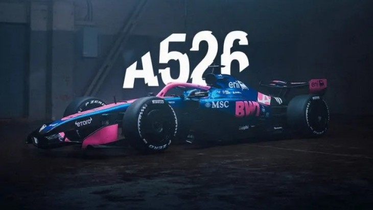 Así es el A526, el monoplaza de Alpine para la temporada 2026 de la Fórmula 1