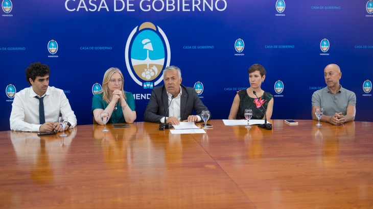 Cornejo: "Mendoza está siendo precursora una vez más con un registro público de emisiones"