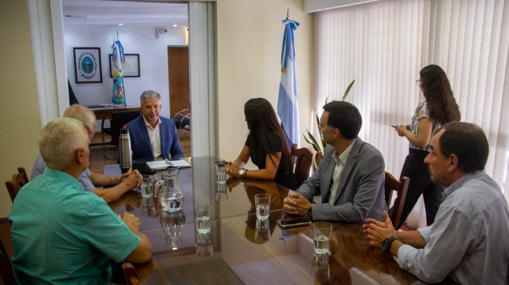 Molero se reunió con autoridades de ECOGAS para avanzar en la planificación de la red de gas en General Alvear