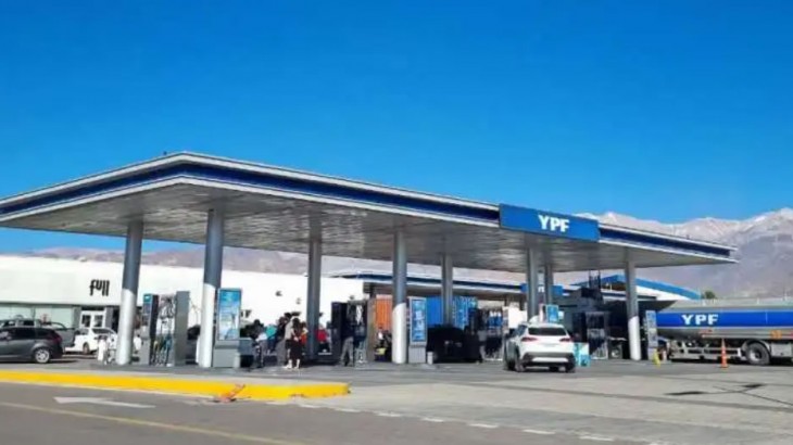 Inhabilitaron una estación de servicio YPF en Uspallata