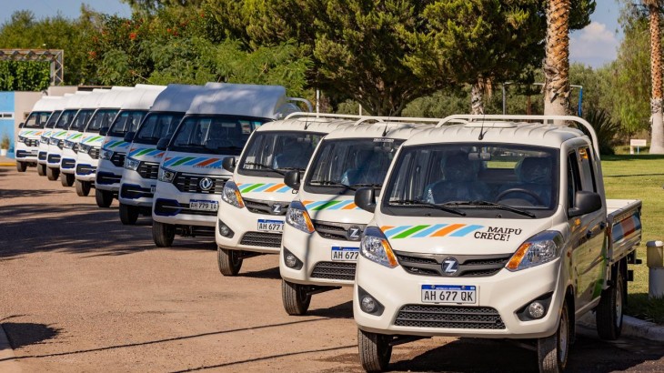 Maipú refuerza su flota municipal con la inversión más importante de su historia