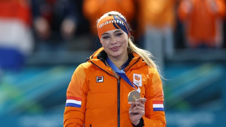 Jutta Leerdam ganó la medalla de oro con récord olímpico en los Juegos de Invierno