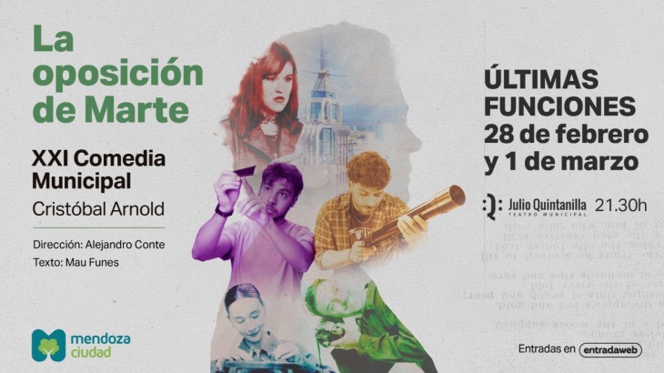 La Comedia Municipal baja el telón con las últimas funciones de "La oposición de Marte"