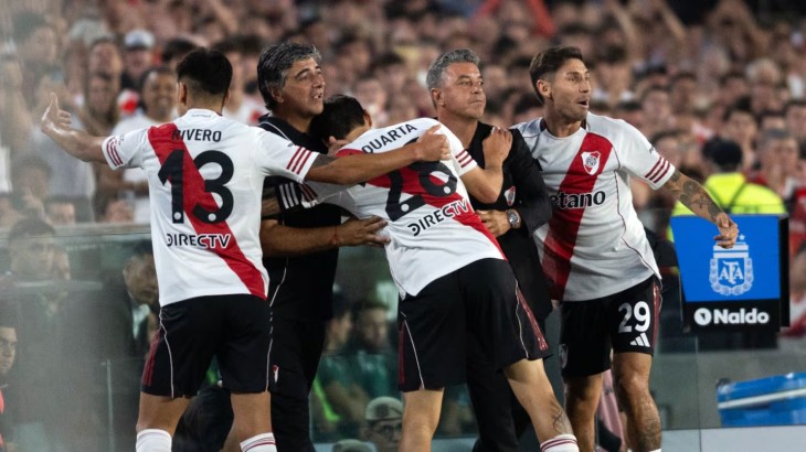 En el último partido de Gallardo: River le ganó a Banfield en el Monumental