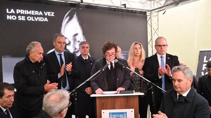 Milei: "La Argentina tiene un compromiso inquebrantable contra el antisemitismo"