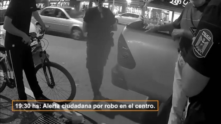 Persecución en General Alvear terminó con dos detenidos y elementos robados recuperados