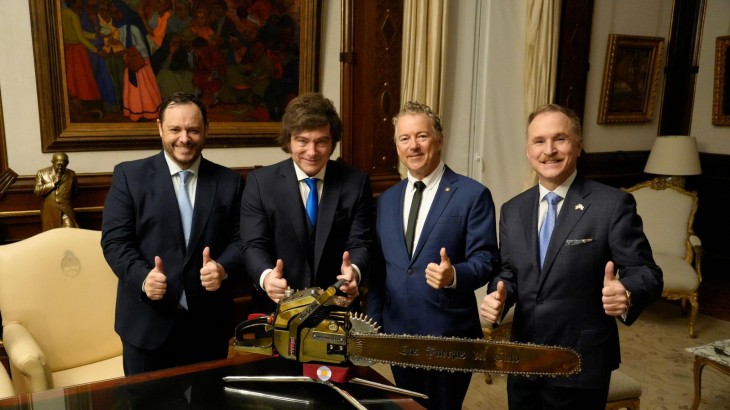 Milei se reunió con el embajador de EEUU en Argentina