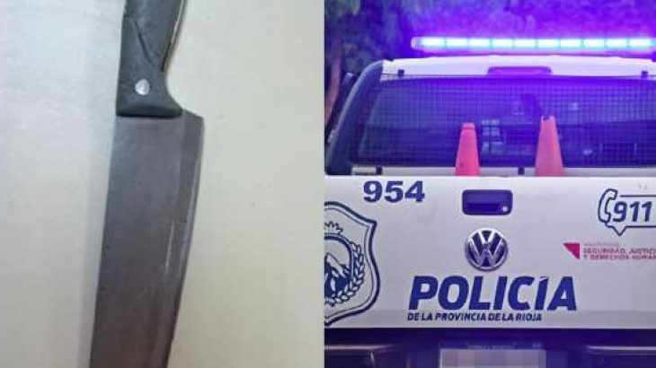 Hallan a un estudiante con un arma blanca en un colegio de La Rioja