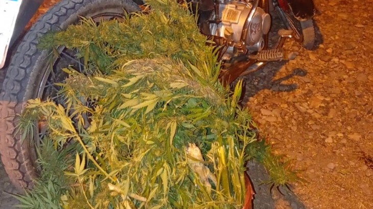 Junín: detuvieron a un motociclista con más de 3 kilos de droga tras una persecución