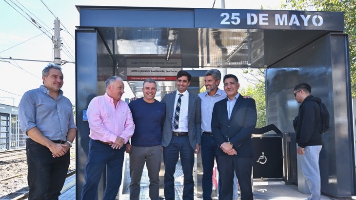 Metrotranvía: Godoy Cruz suma tecnología con un nuevo parador inteligente