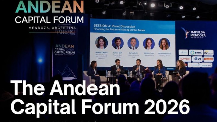 Comienza en Mendoza el Andean Capital Forum y busca liderar el financiamiento minero andino