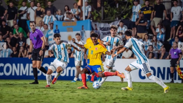 La Selección argentina Sub 17 perdió la final del Sudamericano contra Colombia