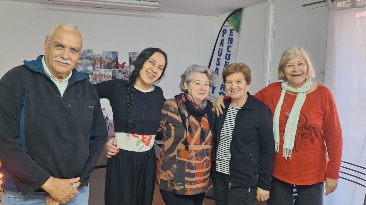 Comenzó el taller de canto para adultos mayores