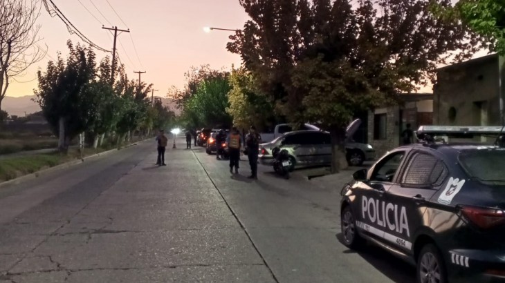 Control policial en San Rafael terminó con el secuestro de motos y detenidos