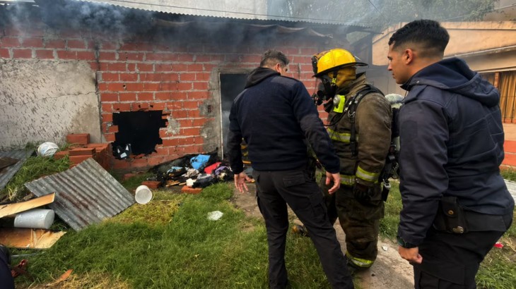 Una beba de 18 meses murió en un incendio que arrasó su casa