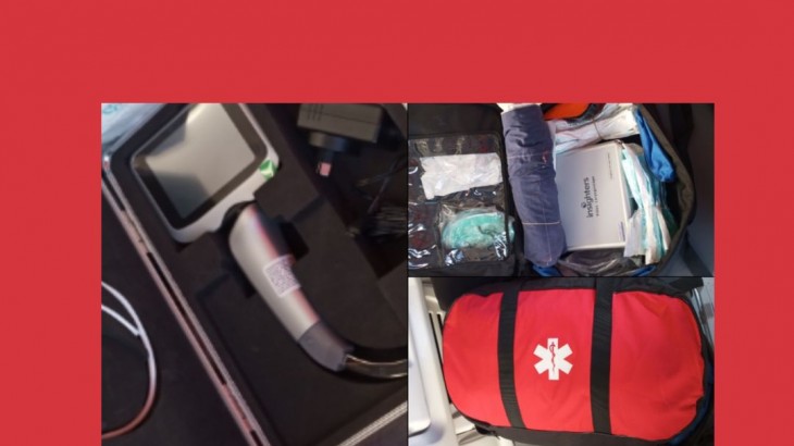 Recuperaron instrumentos médicos robados de una ambulancia del SEC en San Rafael
