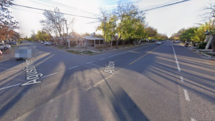 Choque entre una moto y un auto en Alvear: una mujer resultó herida