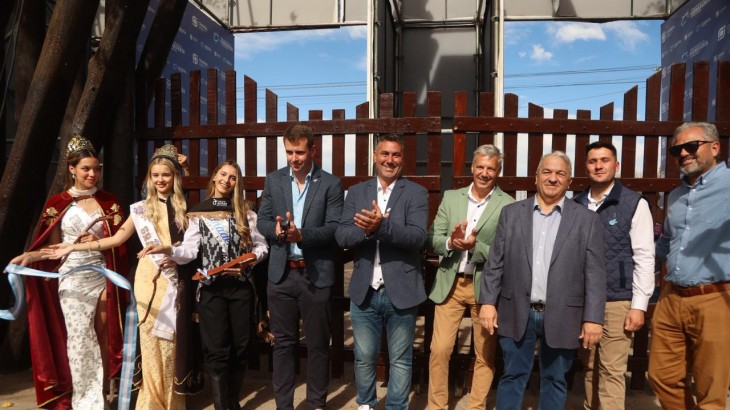Molero inauguró una nueva edición de la Fiesta Nacional de la Ganadería en General Alvear