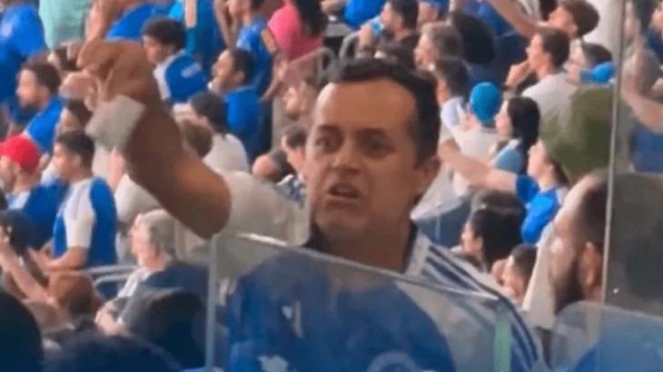 La posible sanción de Conmebol a Cruzeiro por los gestos a los hinchas de Boca
