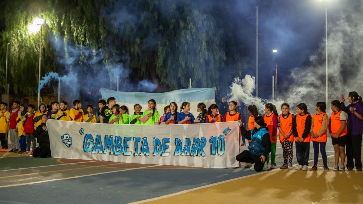 Ciudad lanzó una nueva edición del torneo infantil "Gambeta de Barr10"