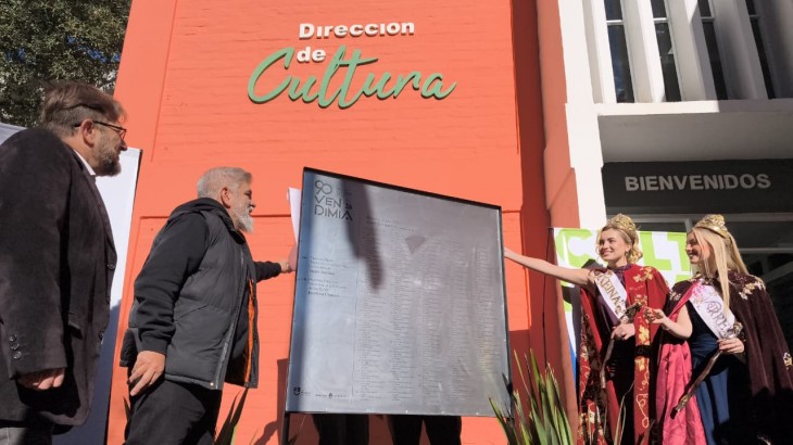 Cultura homenajeó a Reinas y Virreinas Nacionales de la Vendimia de San Rafael