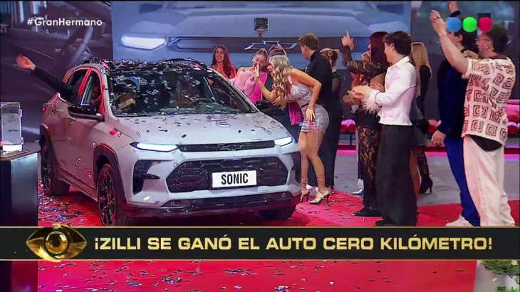 Yanina Zilli ganó el auto 0km en Gh y no pudo contener la emisión: "Yo soy ahorrativa"